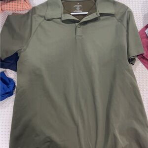 Fabletics Olive Polo Shirt